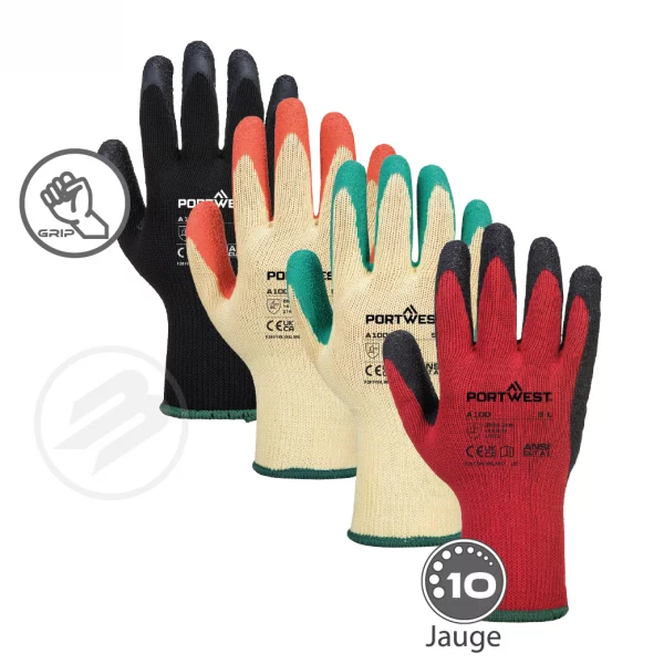 Gant Enduit Latex (par 12)