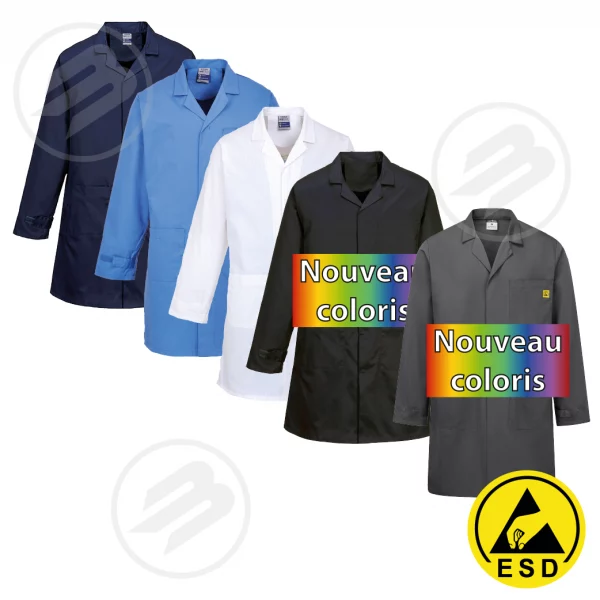 Blouse Antistatique ESD PORTWEST