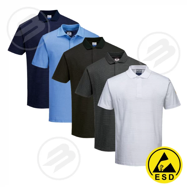 Polo antistatique ESD PORTWEST