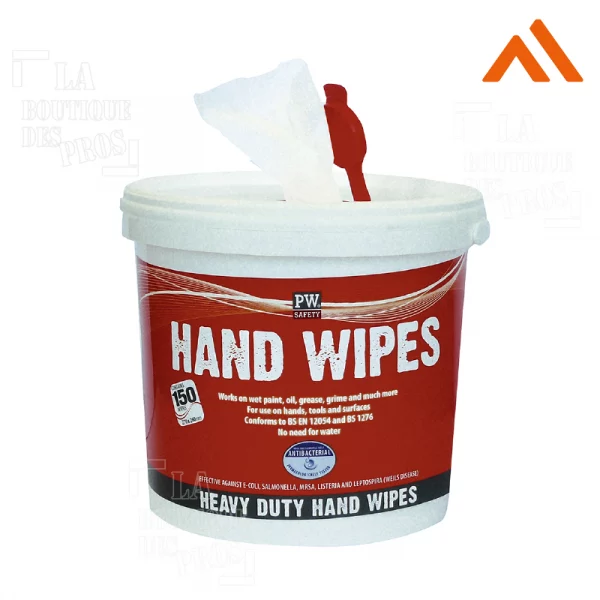 Lingettes Nettoyantes graisse et peinture (150 Lingettes)