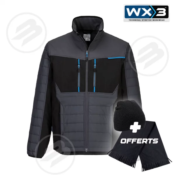 Promo Veste bi-matière WX3 Baffle PORTWEST