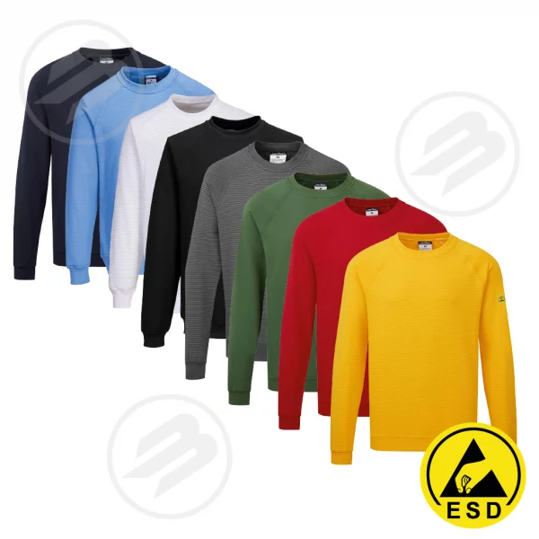 Sweat antistatique ESD PORTWEST