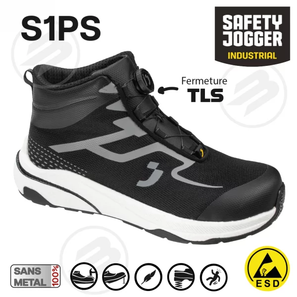 Baskets de sécurité montantes sans lacets FREEDOM