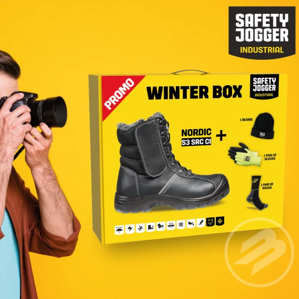 WINTERBOX : Bottes de sécurité doublées NORDIC S3