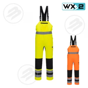 Cotte à bretelles haute visibilité WX2 PORTWEST