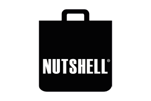 Logo Nutshell nuances de gris