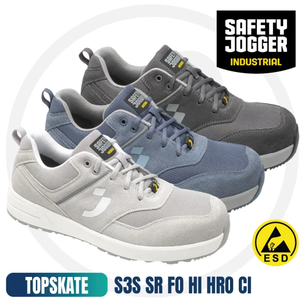 Baskets de sécurité intemporelle S3S SAFETY JOGGER