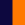 Couleur bleu navy et orange